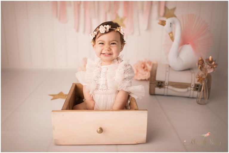 séance photo bébé en studio
